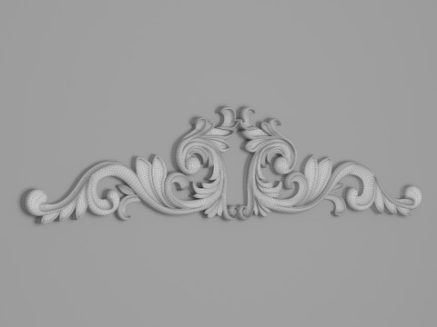 Classic Carved 015 3Dモデル