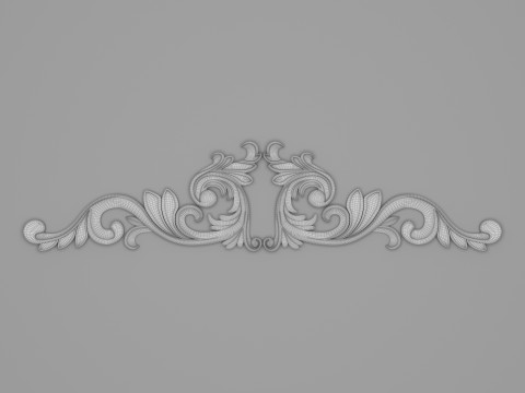 Classic Carved 015 3Dモデル