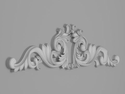 Classic Carved 015 3Dモデル
