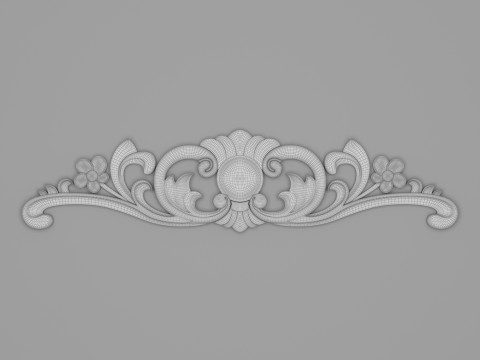 Classic Carved 016 3Dモデル