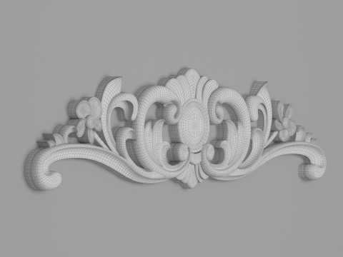 Classic Carved 016 3Dモデル