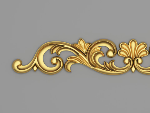 Classic Carved 018 Modelo 3D
