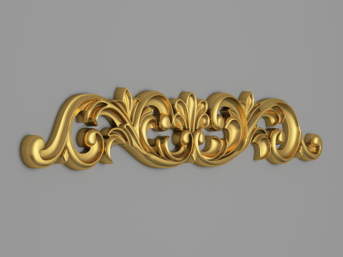 Classic Carved 018 Modelo 3D