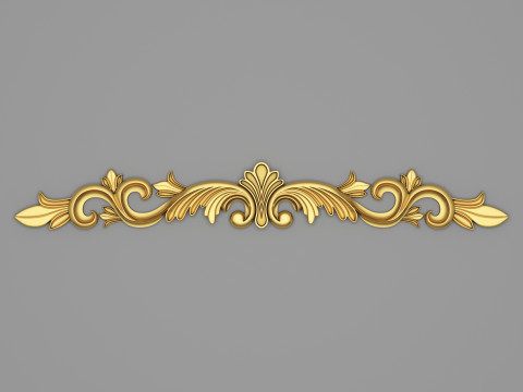 Classic Carved 019 3D Model