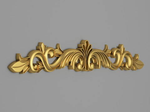 Classic Carved 019 3D Model