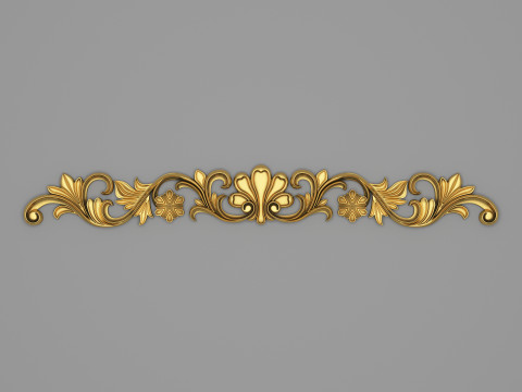 Classic Carved 020 Modelo 3D