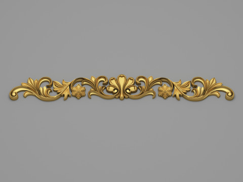 Classic Carved 020 Modelo 3D