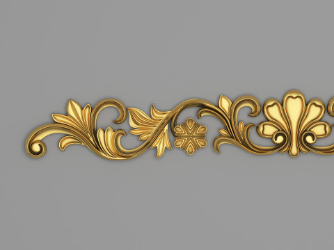 Classic Carved 020 Modelo 3D