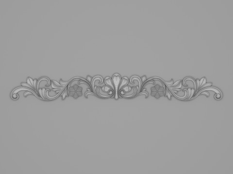 Classic Carved 020 Modelo 3D