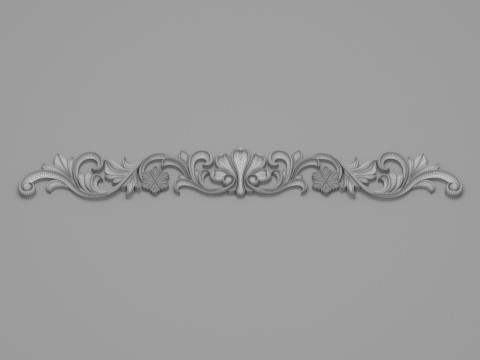 Classic Carved 020 Modelo 3D