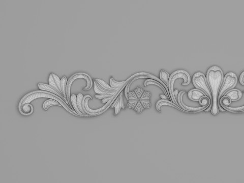 Classic Carved 020 Modelo 3D