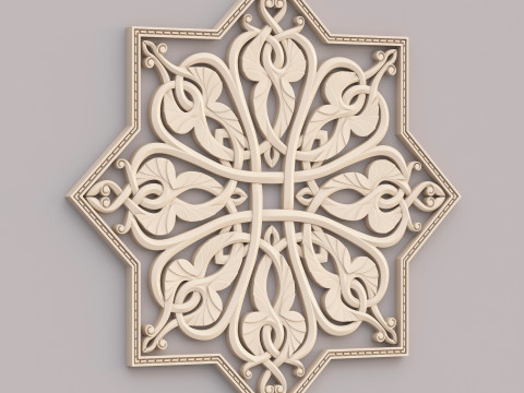 Classic Pattern 009 3D Model
