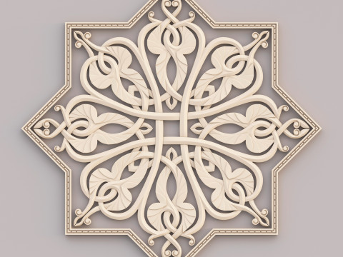 Classic Pattern 009 3D Model