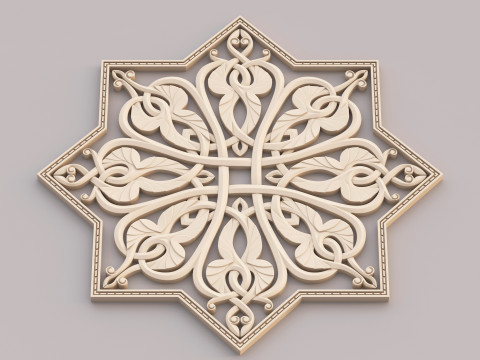 Classic Pattern 009 3D Model