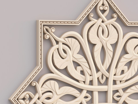 Classic Pattern 009 3D Model
