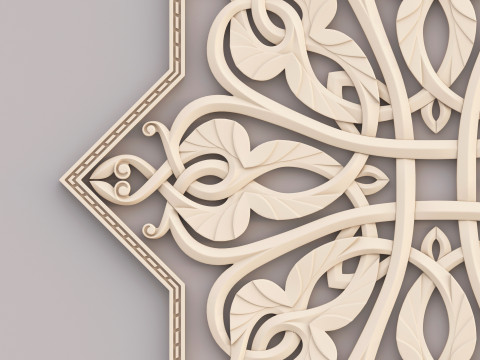 Classic Pattern 009 3D Model