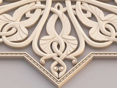 Classic Pattern 009 3D Model