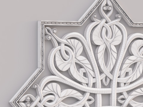 Classic Pattern 009 3D Model
