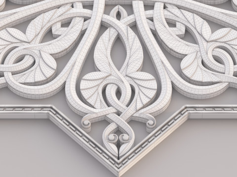 Classic Pattern 009 3D Model