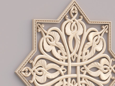 Classic Pattern 009 3D 模型