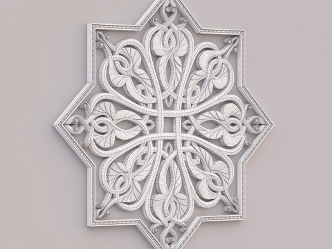 Classic Pattern 009 3D 模型