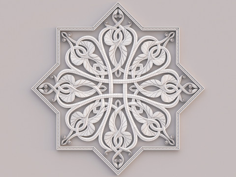 Classic Pattern 009 3D 模型