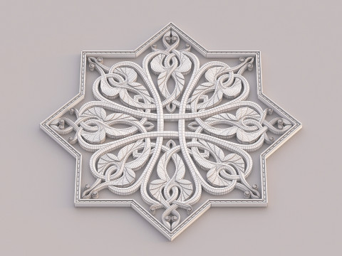 Classic Pattern 009 3D 模型