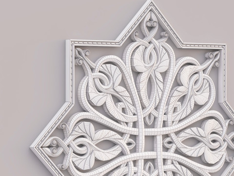 Classic Pattern 009 3D 模型