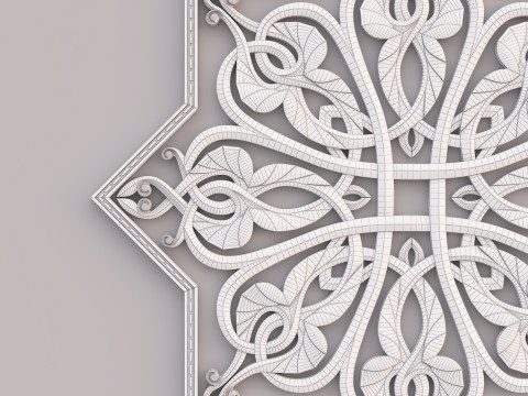 Classic Pattern 009 3D 模型