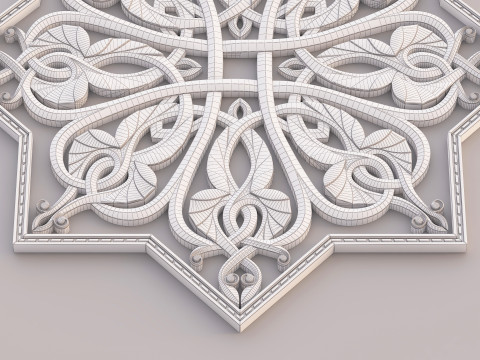 Classic Pattern 009 3D 模型