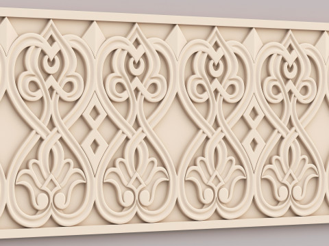 Classic Pattern 010 3D मॉडल