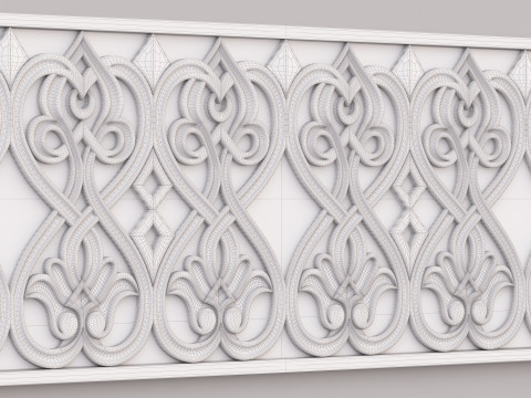 Classic Pattern 010 3D मॉडल