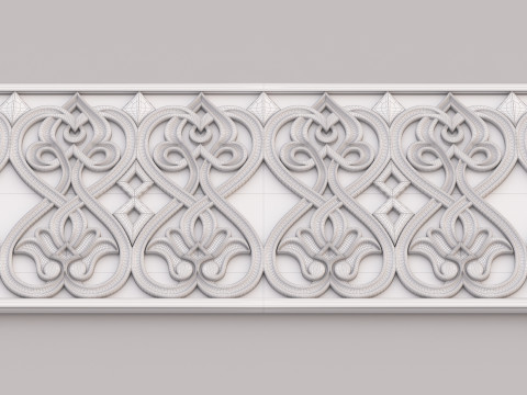 Classic Pattern 010 3D मॉडल