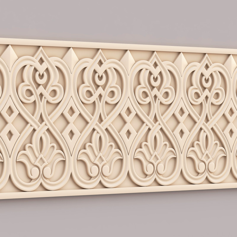 Classic Pattern 010 3D Model .c4d .max .obj .3ds .fbx .stl .blend