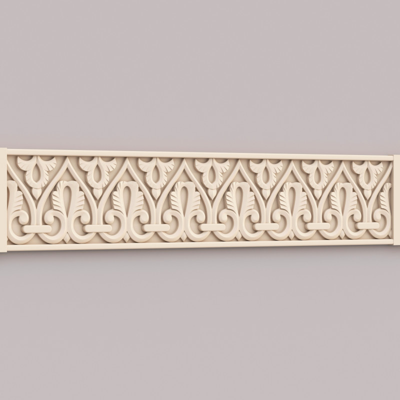 Classic Pattern 011 3D Model .c4d .max .obj .3ds .fbx .stl .blend 