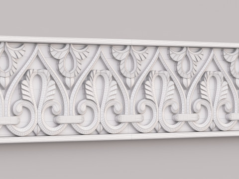 Classic Pattern 011 3D Model
