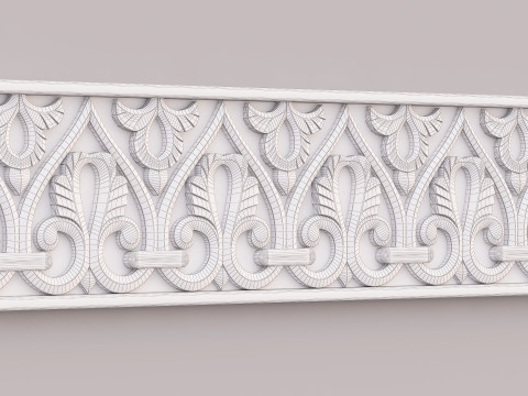 Classic Pattern 011 3D 모델