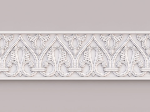 Classic Pattern 011 3D 모델