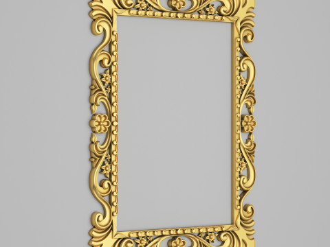 Classic Frame Mirror 001 3Dモデル