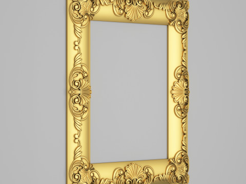 Classic Frame Mirror 002 Modelo 3D