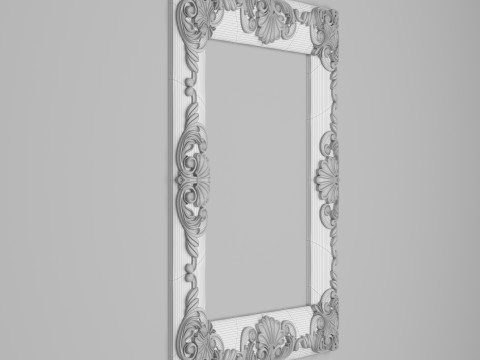 Classic Frame Mirror 002 Modelo 3D