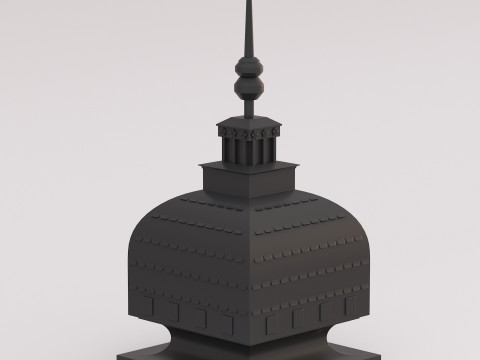 Metal Roof Model 3D 模型