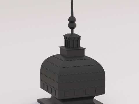 Metal Roof Model 3D मॉडल