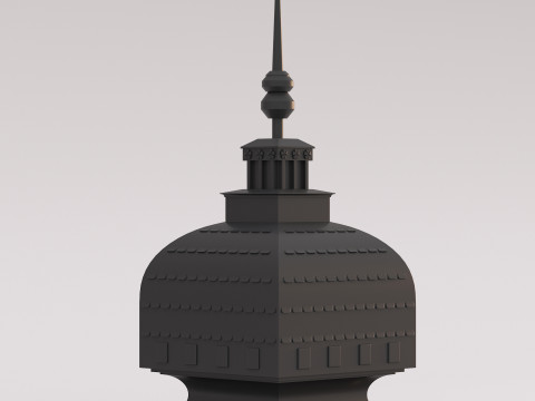 Metal Roof Model 3D मॉडल