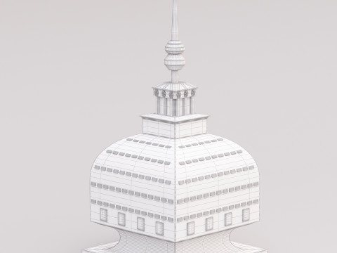 Metal Roof Model 3D मॉडल