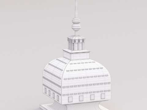 Metal Roof Model 3D मॉडल