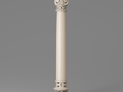 Classic Column 001 3Dモデル