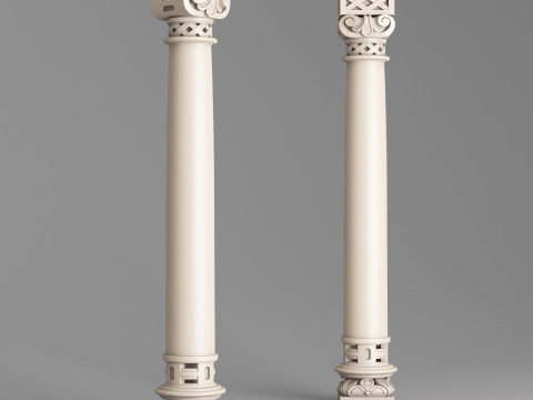 Classic Column 001 3Dモデル