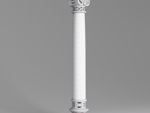 Classic Column 001 3Dモデル