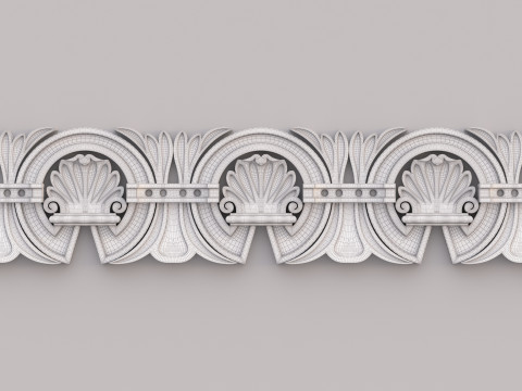 Classic Pattern 012 Modelo 3D